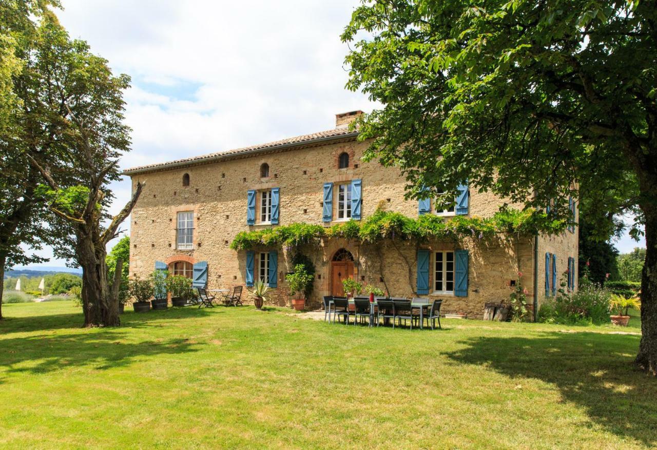 Au Mas Des Calmettes Bed and Breakfast Parisot  Exteriör bild